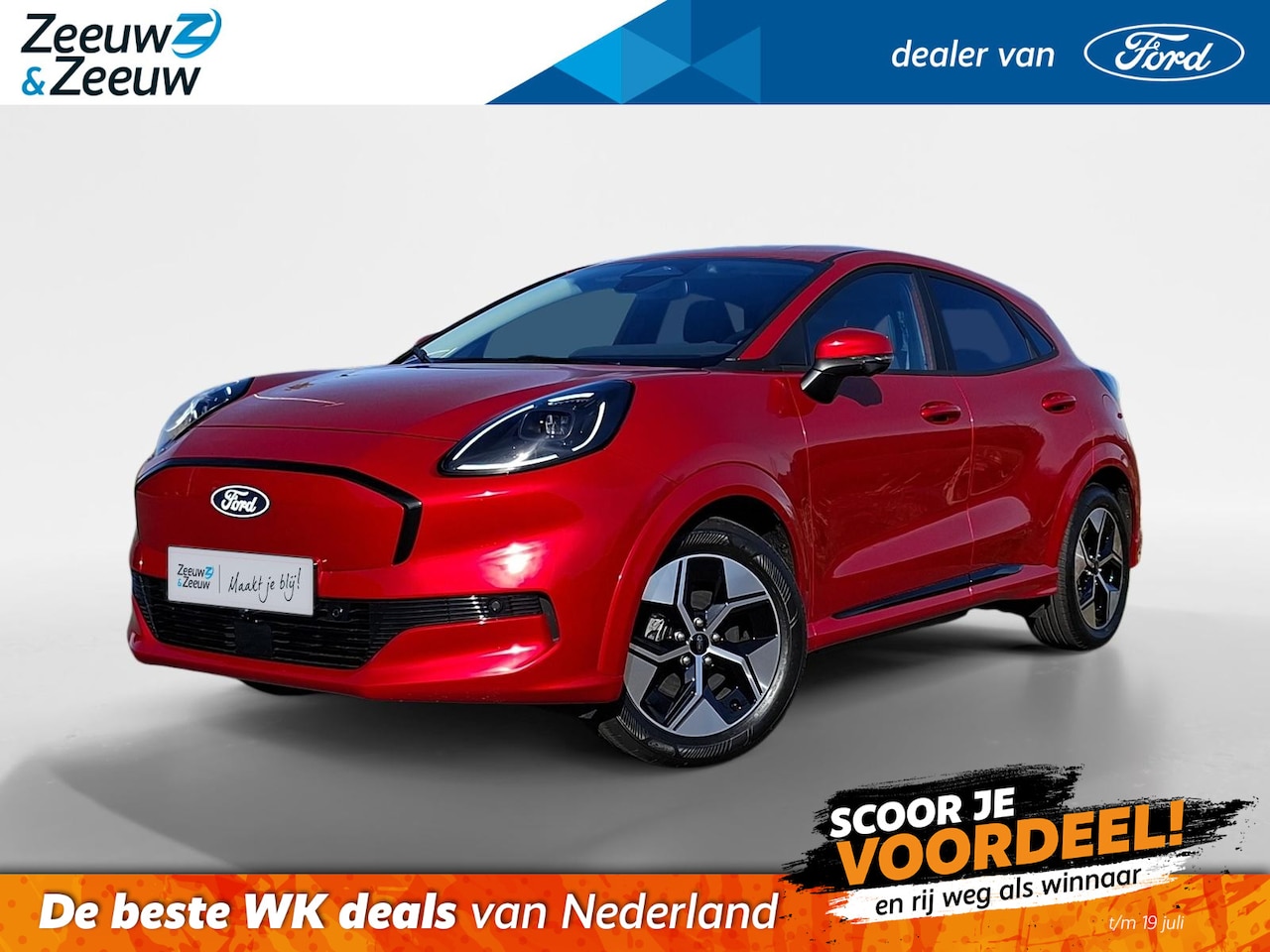Ford Puma Gen-E - 44 kWh | Winterpack | Afn. Trekhaak | Driver assistancepack | 17" Lichtmetaal | 360Camera - AutoWereld.nl