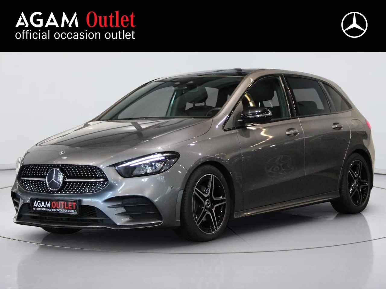 Mercedes-Benz B-klasse - 200 Business Solution AMG Panorama dak | Trekhaak | NL auto - compl.dealer onderh. - AutoWereld.nl