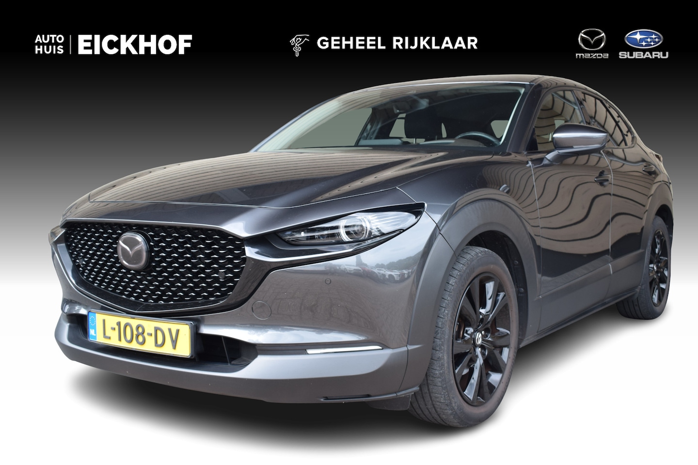 Mazda CX-30 - 2.0 e-SkyActiv-X M Hybrid Luxury - 1e Eigenaar - Dealer Onderhouden - Trekhaak - Black Edi - AutoWereld.nl