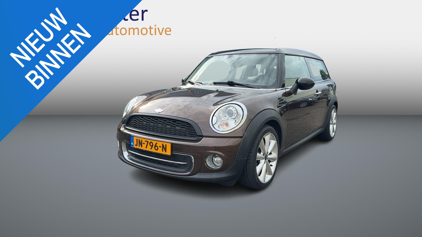 MINI Clubman - 1.6 Cooper Xenon/Leder/Panoramadak/Volledig onderhouden - AutoWereld.nl