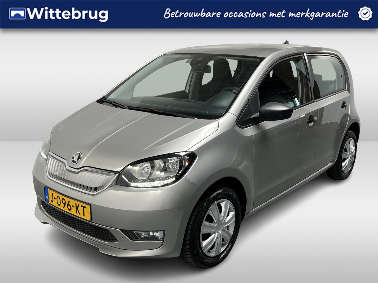 Skoda Citigo e-iV - EV Ambition / AUTOMAAT/ CRUISE/ CLIMATE/ STOELVERWARMING/ BLUETOOTH/ PARK. SENSOREN/ 5 DEU - AutoWereld.nl