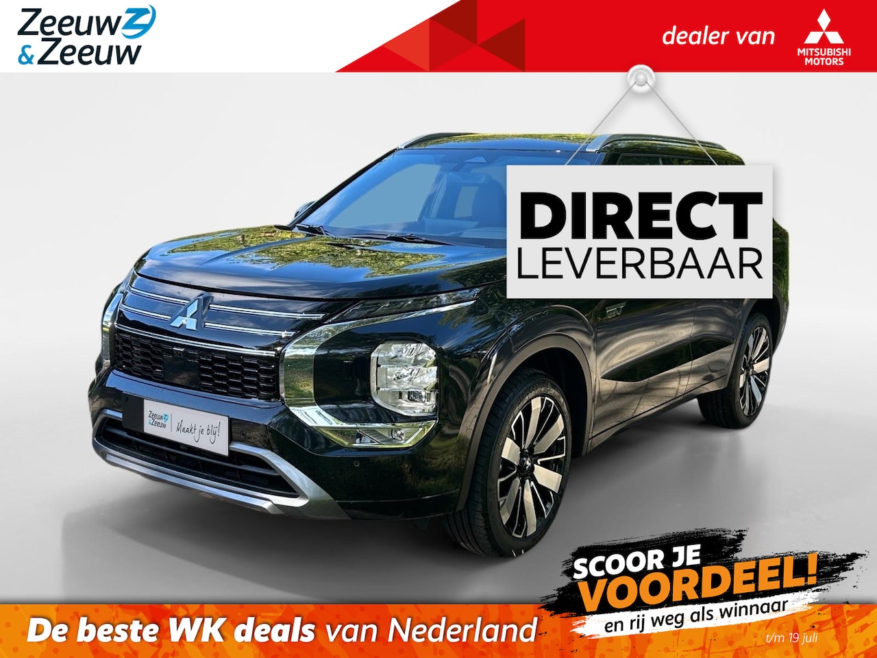Mitsubishi Outlander - 2.4 PHEV Instyle+ | 6000 EURO KORTING | NU DIRECT LEVEBAAR | 8 JAAR GARANTIE | - AutoWereld.nl