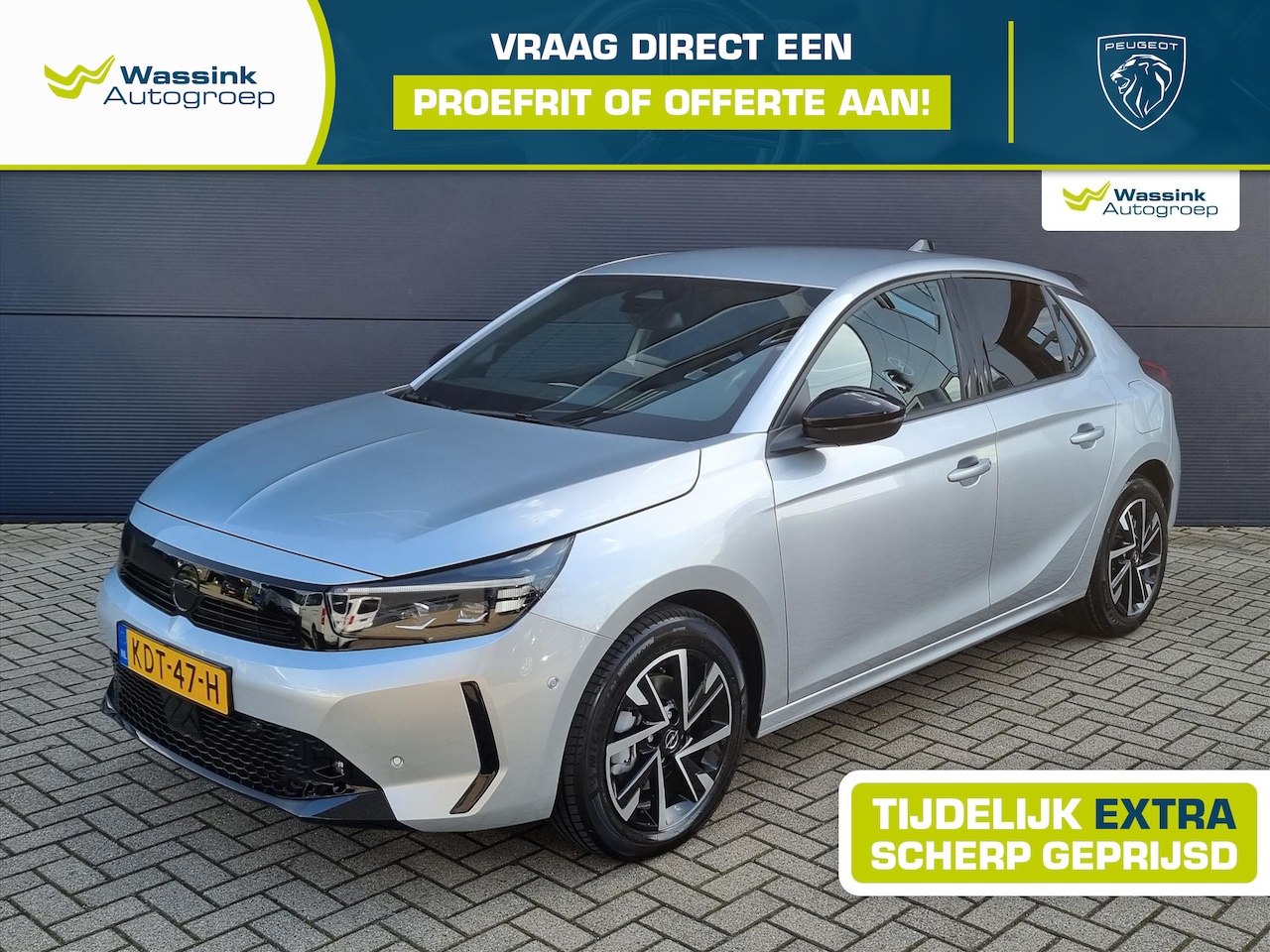 Opel Corsa - 1.2 Turbo Hybrid GS | Climate Control | Camera | Keyless Entry+ Start | Apple Carplay | Di - AutoWereld.nl