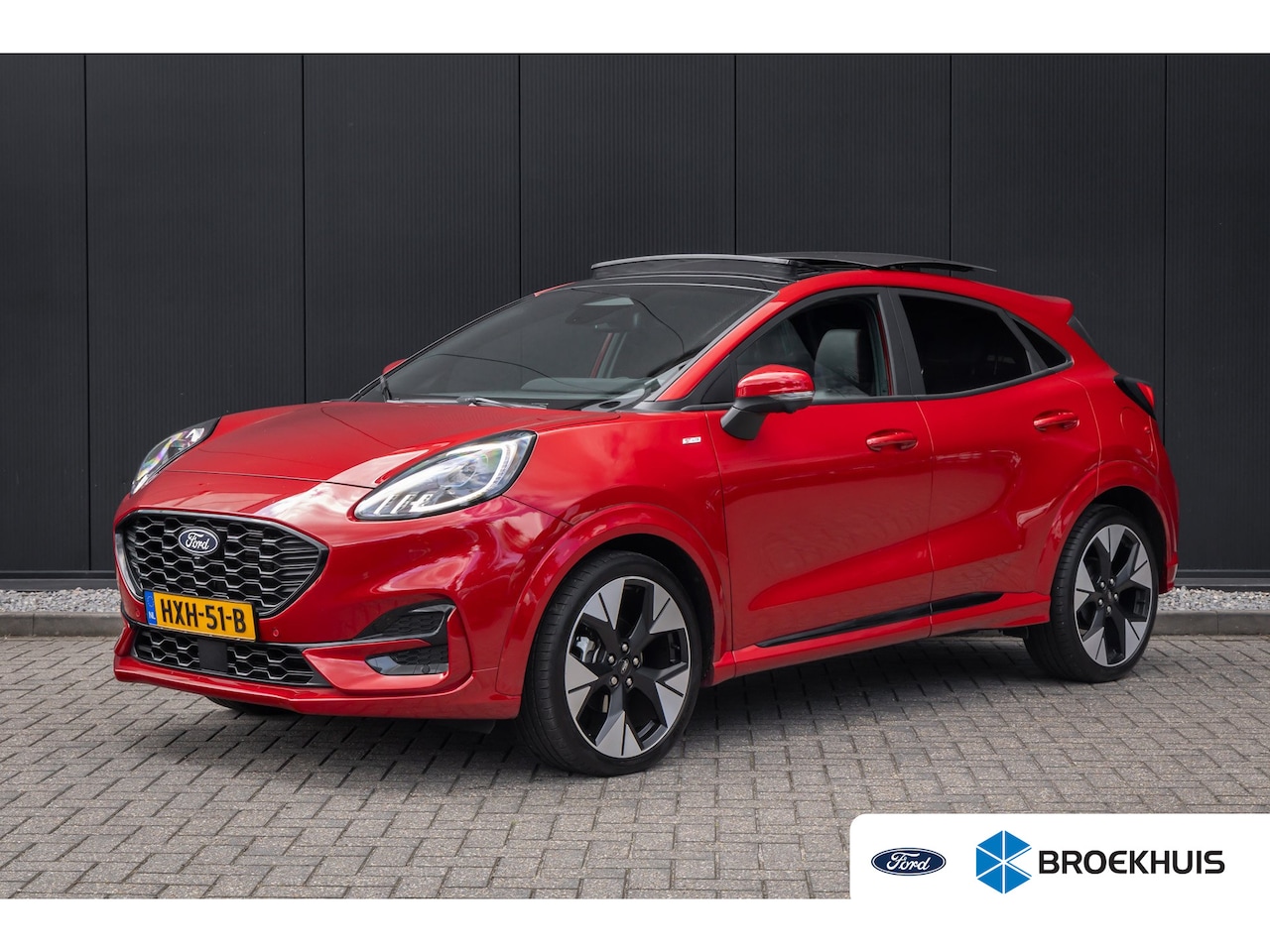 Ford Puma - 1.0 EcoBoost Hybrid ST-Line X | Automaat | Matrix LED | Panoramadak | Adaptieve cruise | 1 - AutoWereld.nl