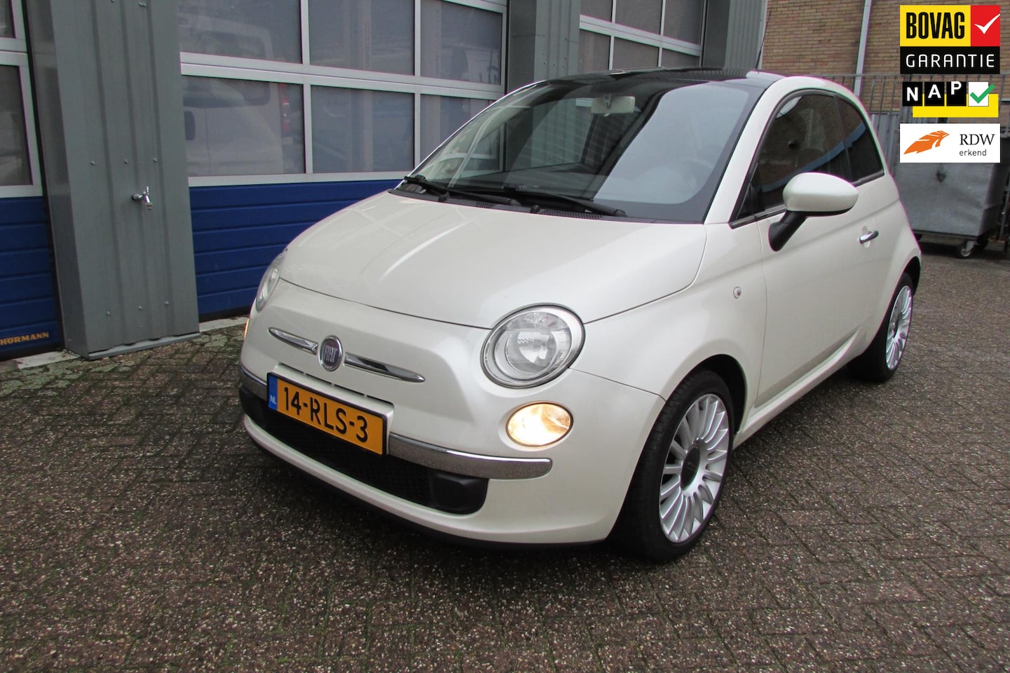 Fiat 500 - 0.9 TwinAir Lounge I open dak I Leder - AutoWereld.nl