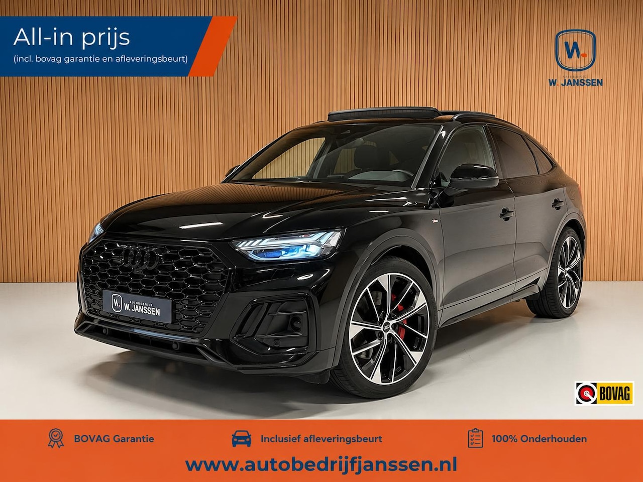 Audi Q5 Sportback - TFSI e Sportback | Luchtvering | Panoramadak | Tre - AutoWereld.nl