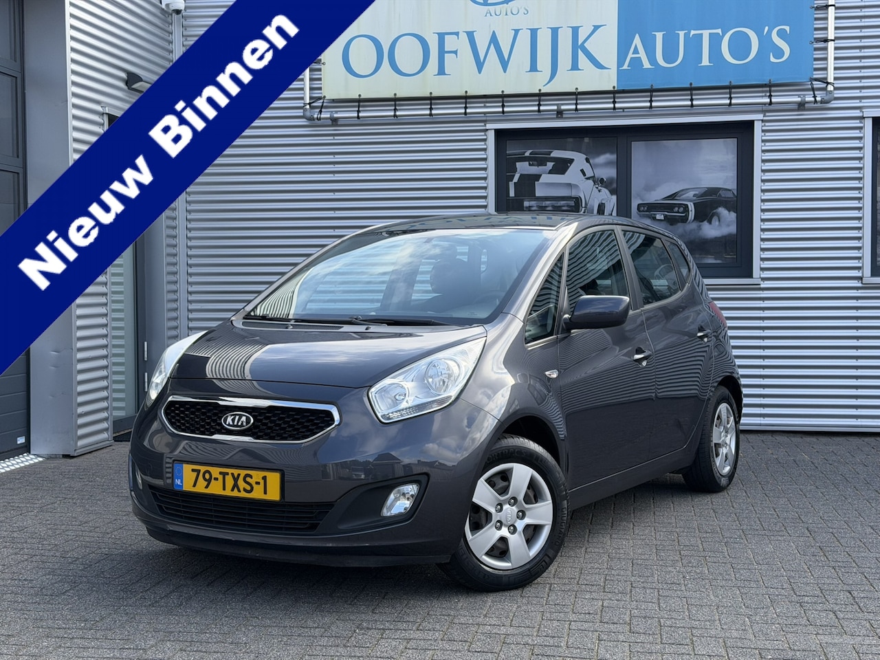 Kia Venga - 1.4 CVVT Plus Pack 1e Eig Airco Navi Camera - AutoWereld.nl