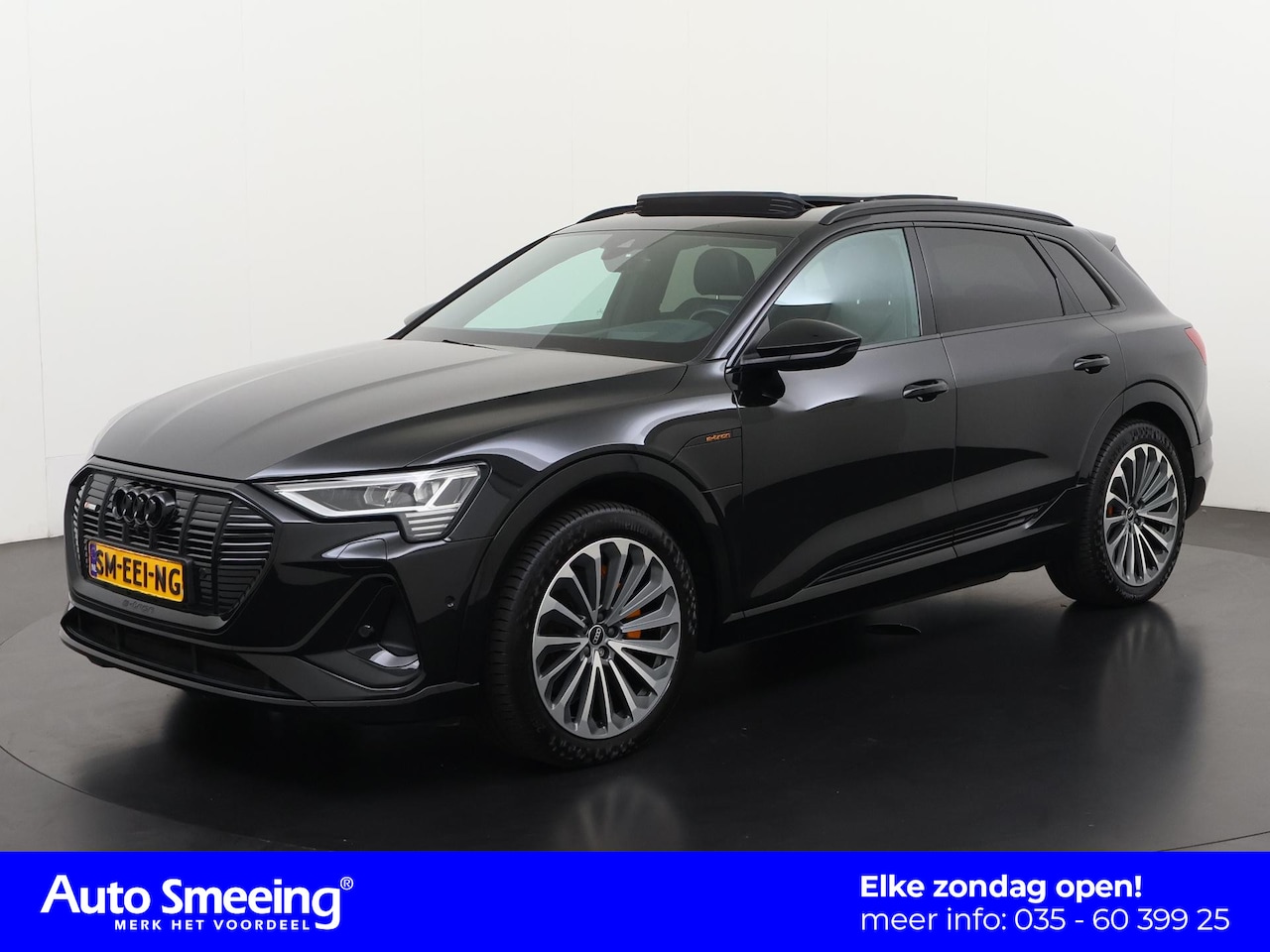 Audi e-tron - 55 quattro S-Line 95 kWh | SOH 91% | Panoramadak | Head Up | Valcona Leder | Bang&Olufsen - AutoWereld.nl