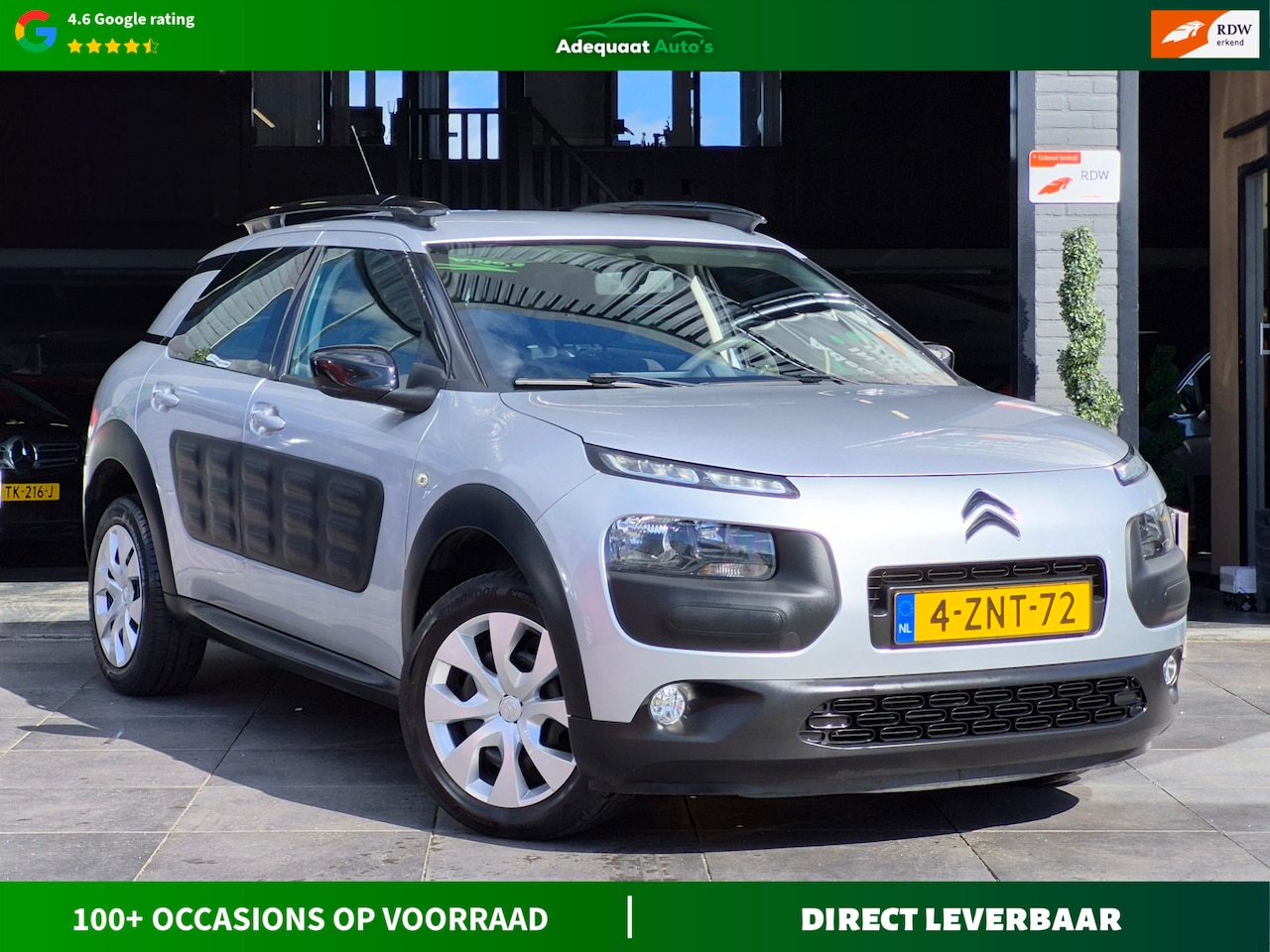 Citroën C4 Cactus - 1.2 e-VTi Feel|AUT|NAP|D.Riem VV|Cruise - AutoWereld.nl