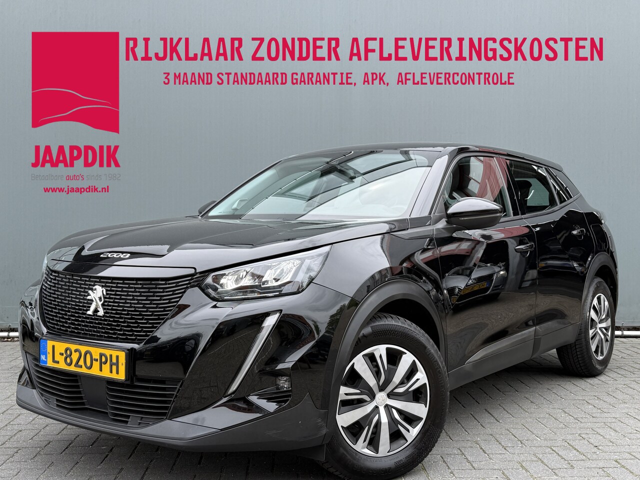 Peugeot 2008 - BWJ 2021 1.2 PureTech 101 PK Blue Lease Active TREKHAAK | FULL LED | DAB | CARPLAY + ANDRO - AutoWereld.nl