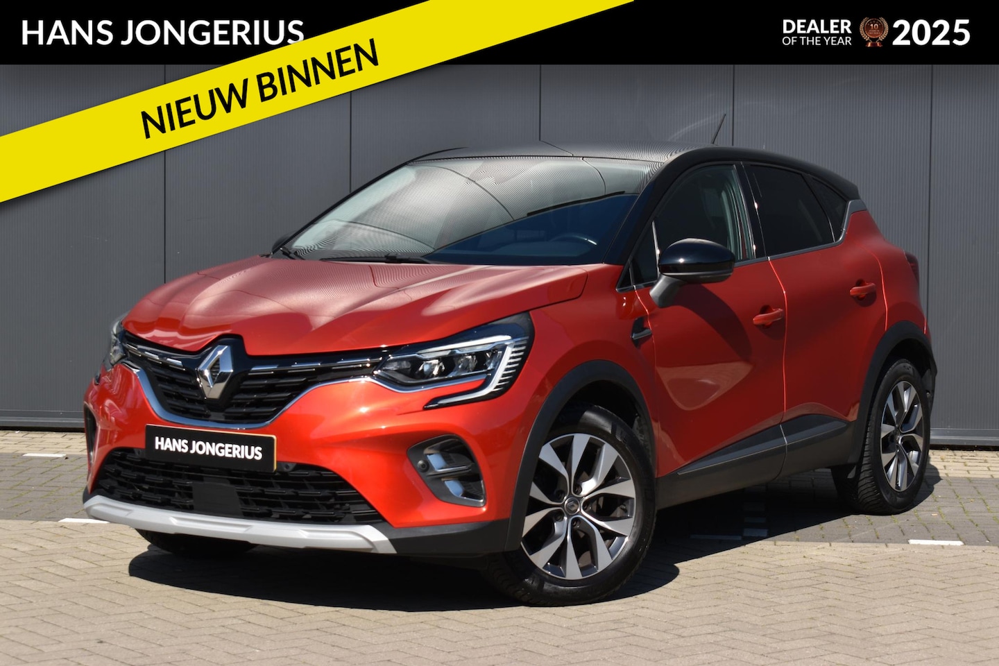 Renault Captur - 1.3 TCe 130 Intens NAVI | DEALERONDERHOUDEN | APPLECARPLAY EN ANDROID AUTO | SENSOREN V+A - AutoWereld.nl