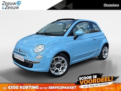 Fiat 500 C - 0.9 TwinAir Lounge |Automaat| elektrisch bedienbare kap|12 Maanden Bovag garantie|