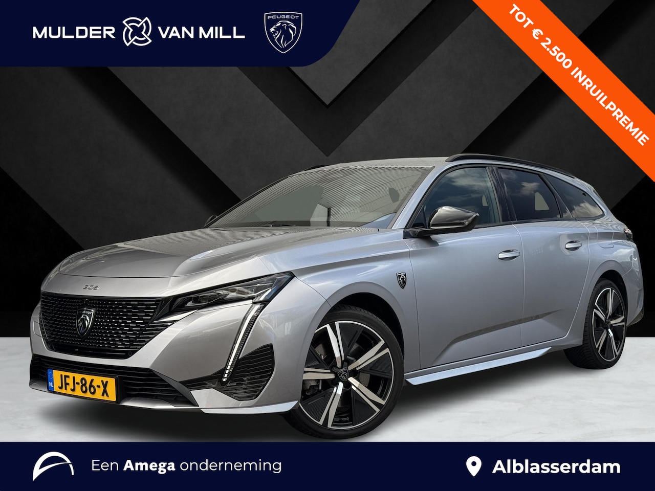 Peugeot 308 SW - GT 1.6 HYbrid PHEV 225pk e-EAT8 | NAVI | STUUR+VOORRUITVERW. | FOCAL HIFI | ELEKTR. A.KLEP - AutoWereld.nl