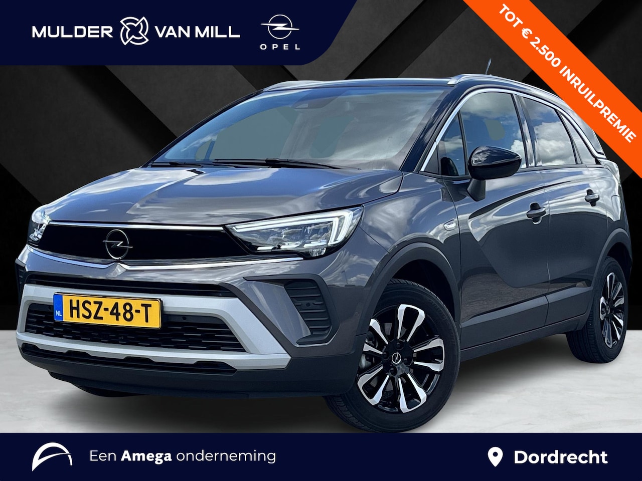 Opel Crossland - Elegance 1.2 Turbo 110pk | PANODAK | 180° CAMERA | NAVI PRO | DODEHOEKBEW. | ISOFIX | PARK - AutoWereld.nl