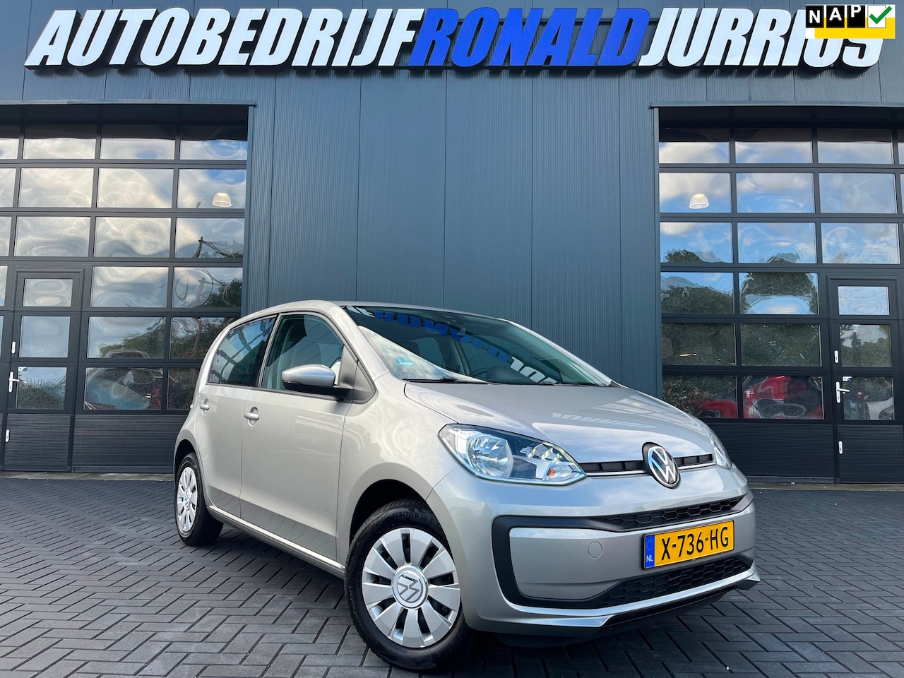 Volkswagen Up! - 1.0 NL.Auto/Airco/Elc.Pakket/5Deurs/1Ste Eigenaar/Dealer Onderhouden - AutoWereld.nl