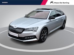 Skoda Superb Combi - 1.4TSI 160kW/218PK iV Sportline DSG · Panoramadak · Trekhaak · 360°Camera + Parkeersensore