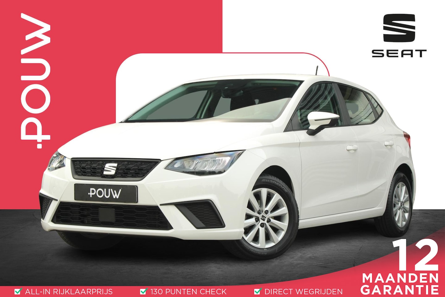 SEAT Ibiza - 1.0 EcoTSI 95pk Style | Cruise Control | Airco Automatisch | DAB | Apple CarPlay/ Android - AutoWereld.nl