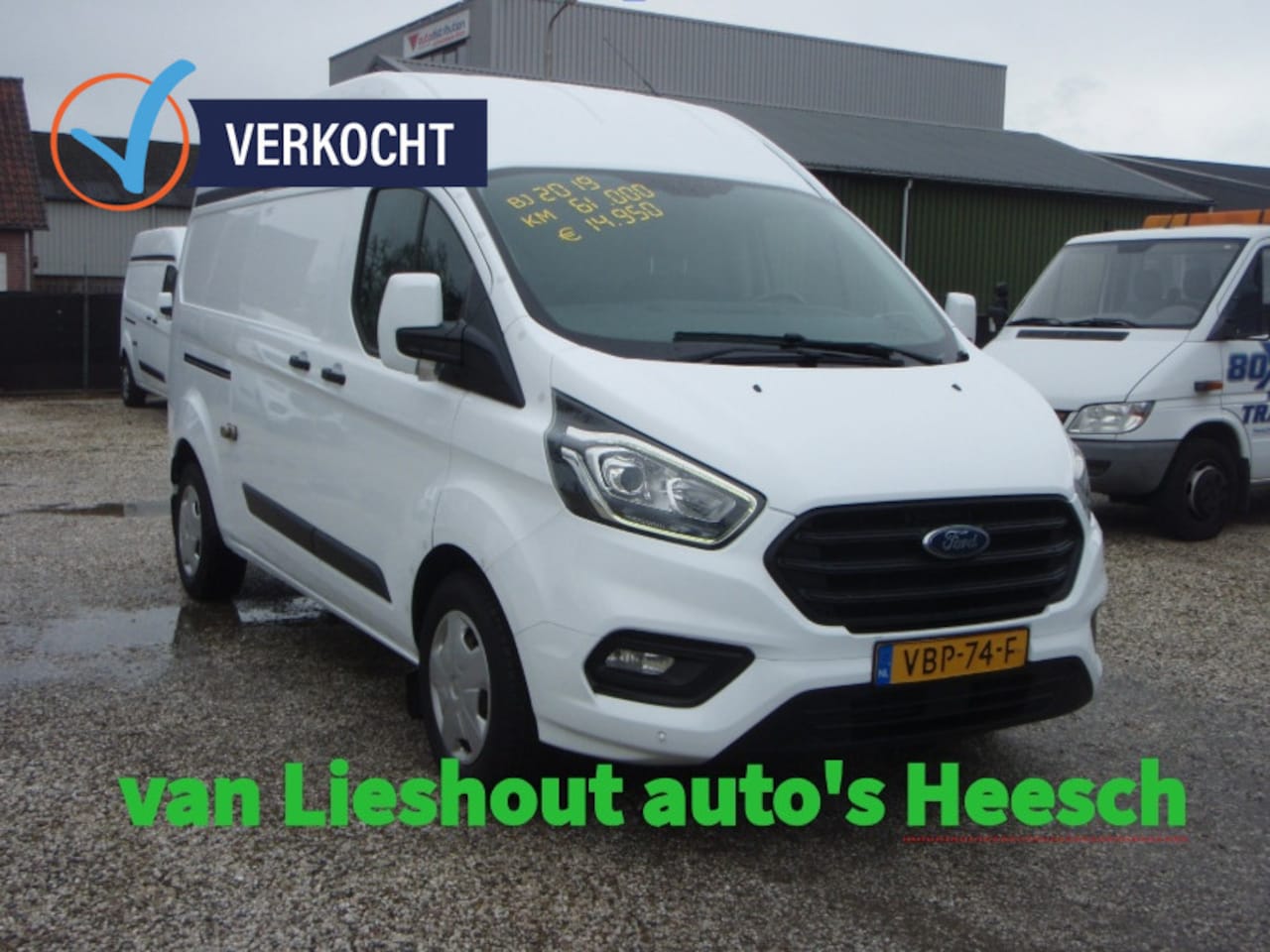 Ford Transit Custom - L2H2 zeer Lage kilometerstand 61843 km Trend 2019 - AutoWereld.nl