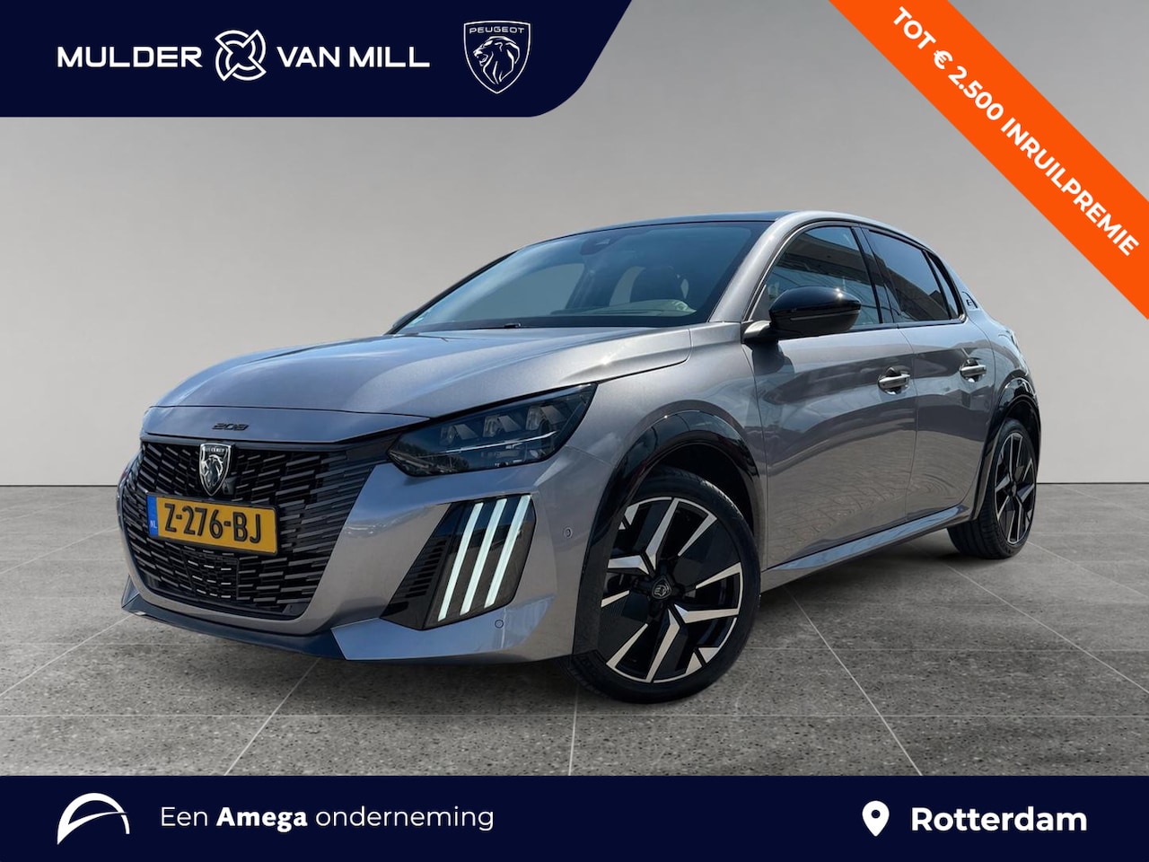 Peugeot e-208 - GT 51kWh 156pk | LONG RONGE | PANODAK | 3D i-COCKPIT® | KEYLESS | 360° CAMERA | NAVI | APP - AutoWereld.nl