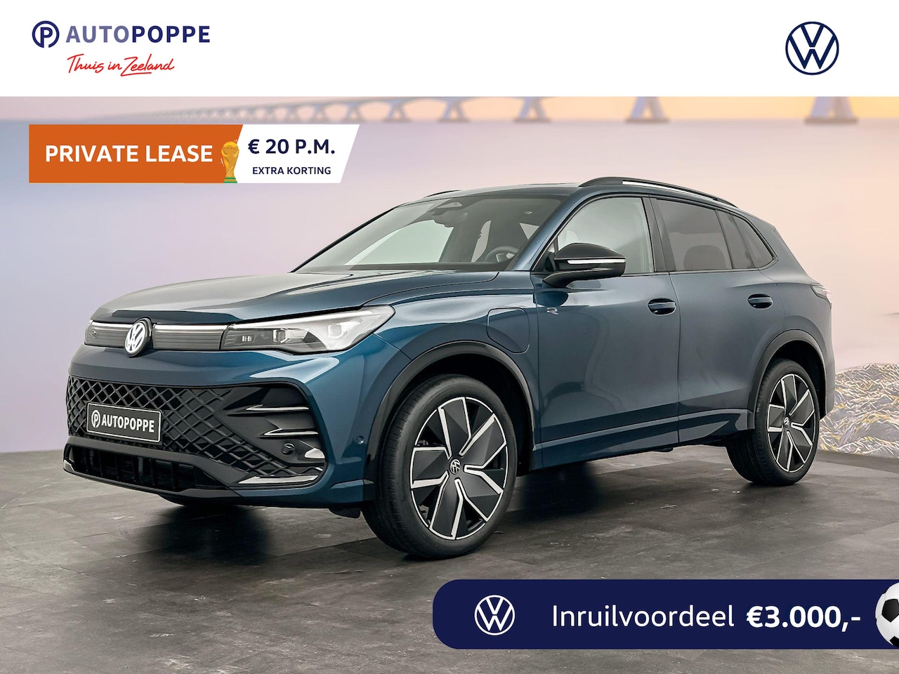 Volkswagen Tiguan - R-Line Edition 272 pk Plug in Hybride - AutoWereld.nl