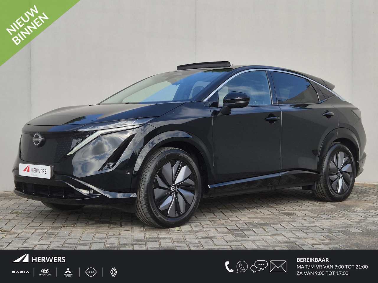 Nissan Ariya - Evolve 66 kWh / SOH 99% / Glazen schuif- en kanteldak / CCS snelladen / warmtepomp / Stuur - AutoWereld.nl
