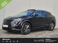 Nissan Ariya - Evolve 66 kWh / 99% SOH / Glazen schuif- en kanteldak / CCS snelladen / warmtepomp / Stuur