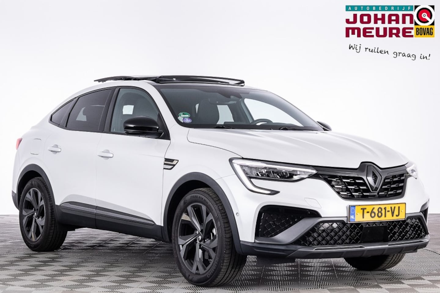 Renault Arkana - 1.6 E-Tech hybrid 145 E-Tech engineered | SCHUIFDAK | LEDER | Trekhaak ✅ 1e Eigenaar . - AutoWereld.nl
