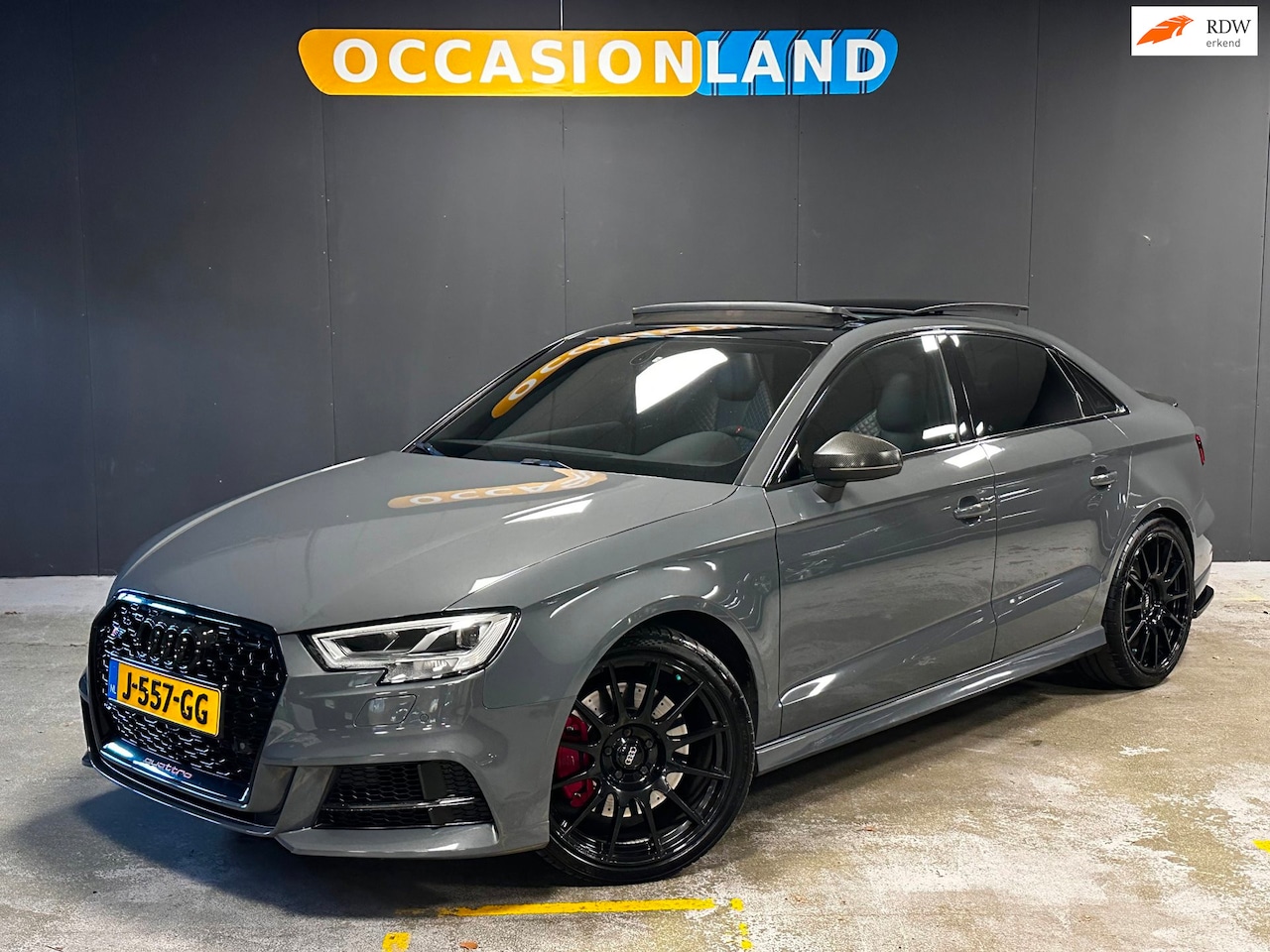 Audi A3 - 2.0 TFSI S3 quattro Pro Line Plus|PANO|SFEER|LED|KEYLESS|STOELV|CRUISE|LEDER|BLUETOOTH|CAM - AutoWereld.nl