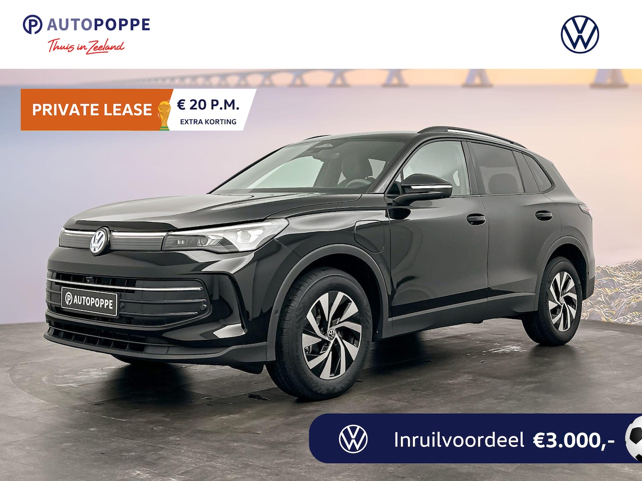 Volkswagen Tiguan - Life Edition 1.5 eHybrid 150 kW / 204 PK SUV 6 ver - AutoWereld.nl