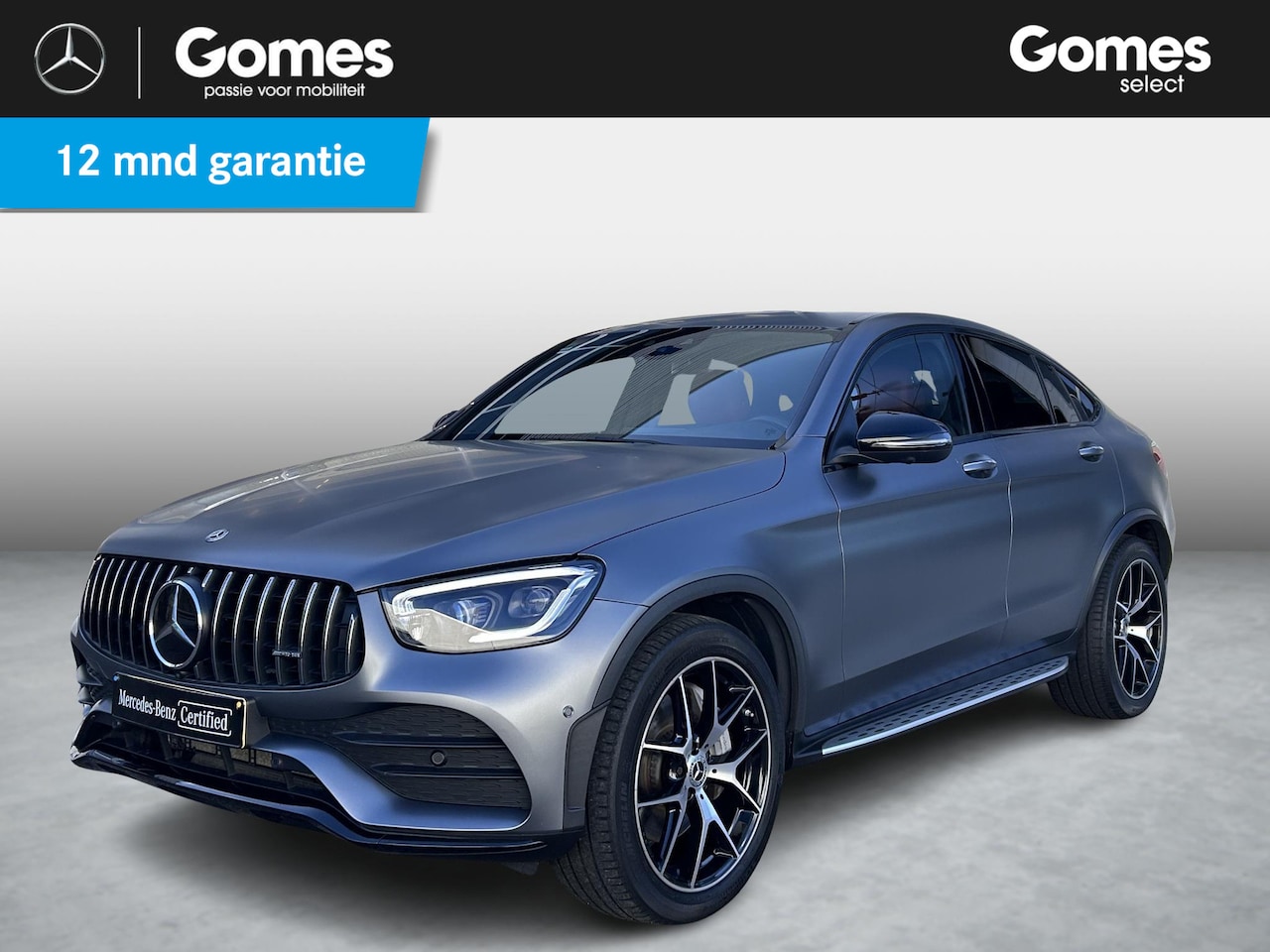 Mercedes-Benz GLC-klasse Coupé - 200 Premium Plus | Luchtvering | Burmester | Memory | 360 camera | Rijassistentie - AutoWereld.nl