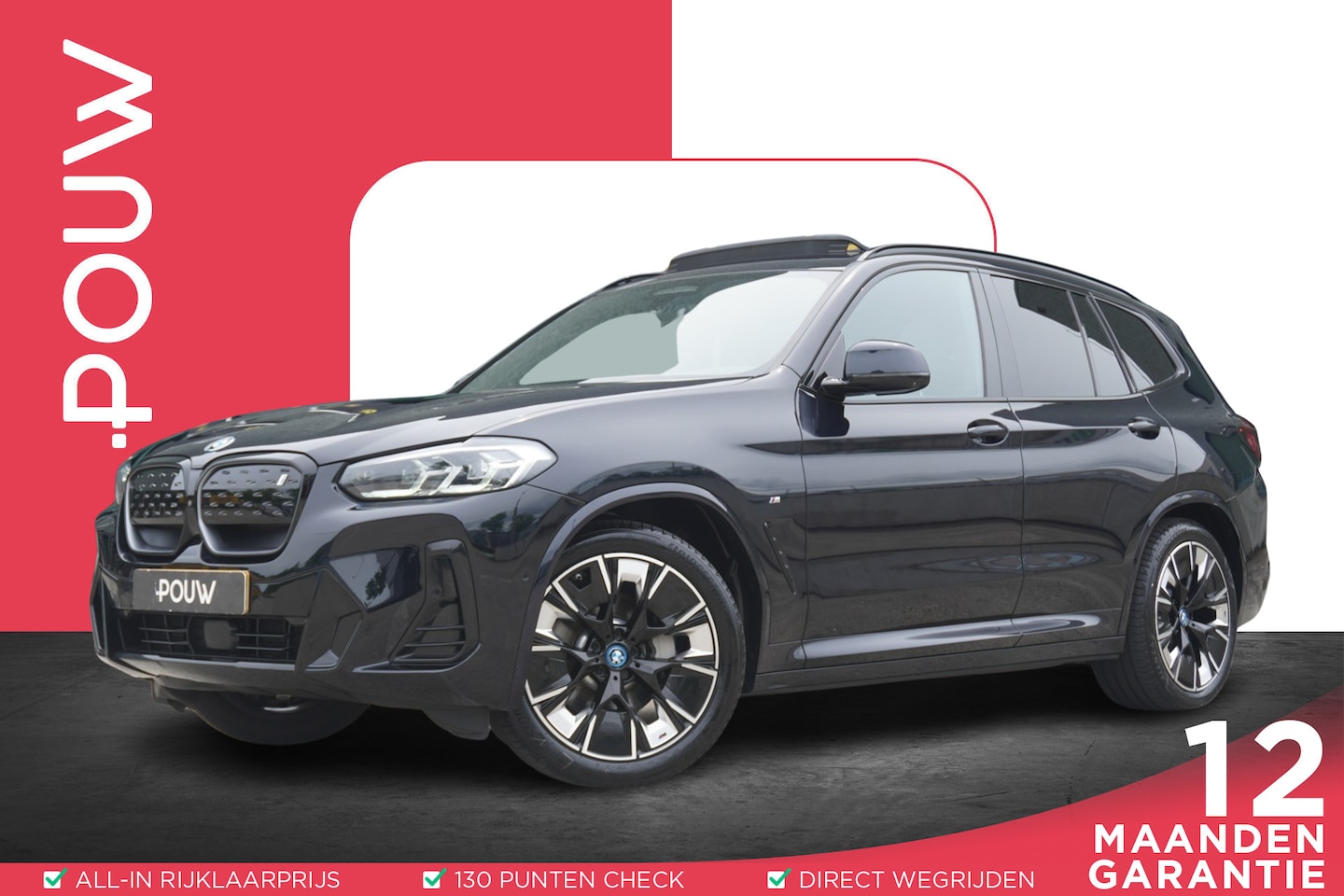 BMW iX3 - 286pk High Executive 80 kWh | 360° Camera | Panoramadak | Harman Kardon - AutoWereld.nl