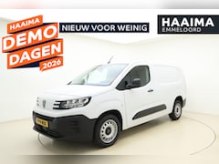 Peugeot Partner - 1.5 BlueHDI 100pk Asphalt Long L2 | Laadvloer + Binnenbetimmering l Achteruitrij camera l