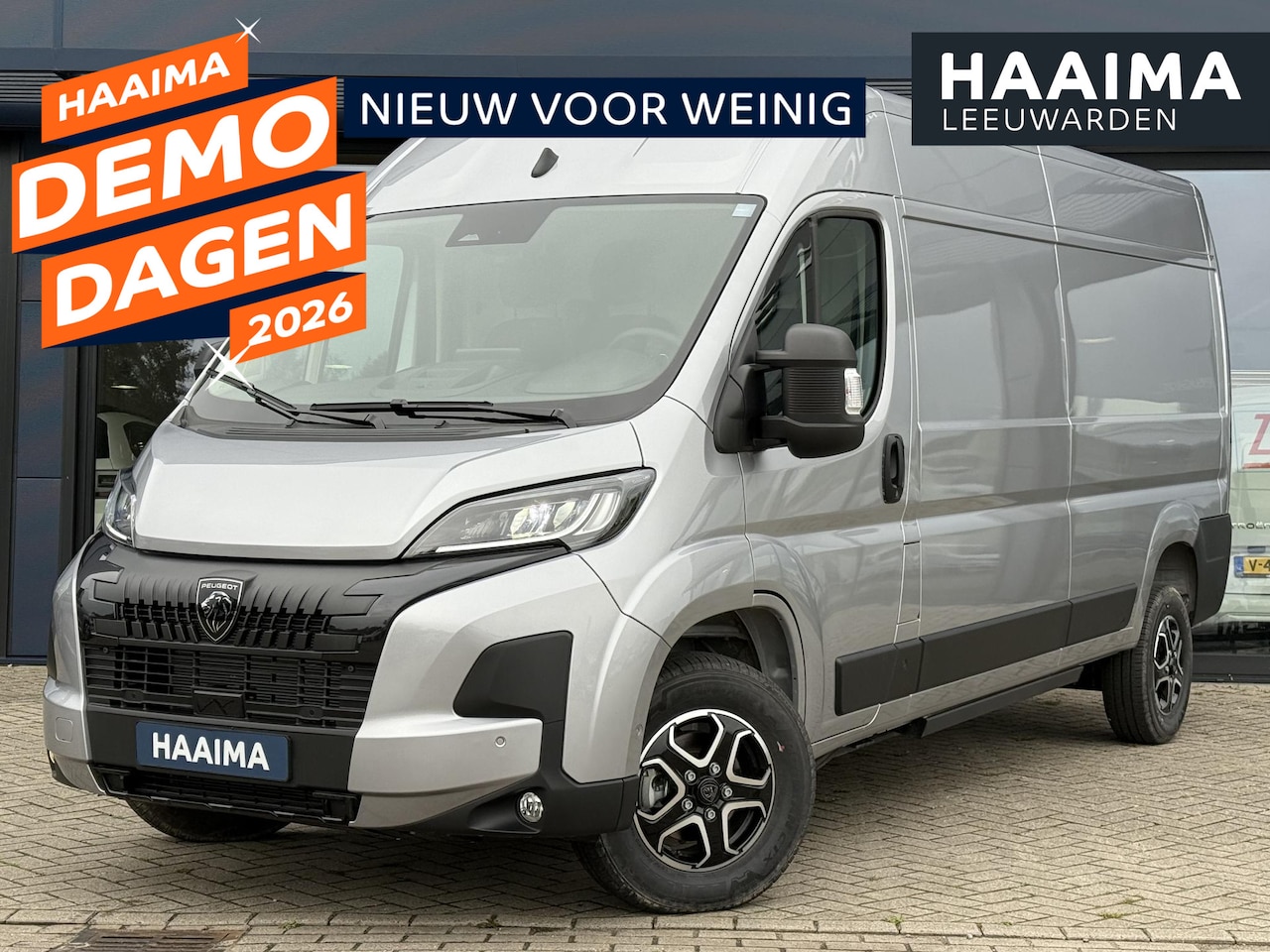 Peugeot e-Boxer - 3.5t L3H2 Zwaar 110 kWh 100% Elektrisch | Pakket Visibility LED | Pakket City Plus | 3-Zit - AutoWereld.nl