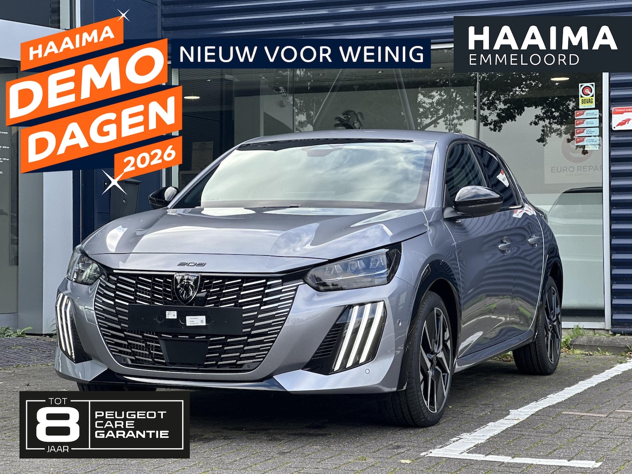 Peugeot 208 - 1.2 Hybrid 110pk e-DCS6 GT | Adaptive Cruise Control | Draadloze telefoonlader | Keyless E - AutoWereld.nl