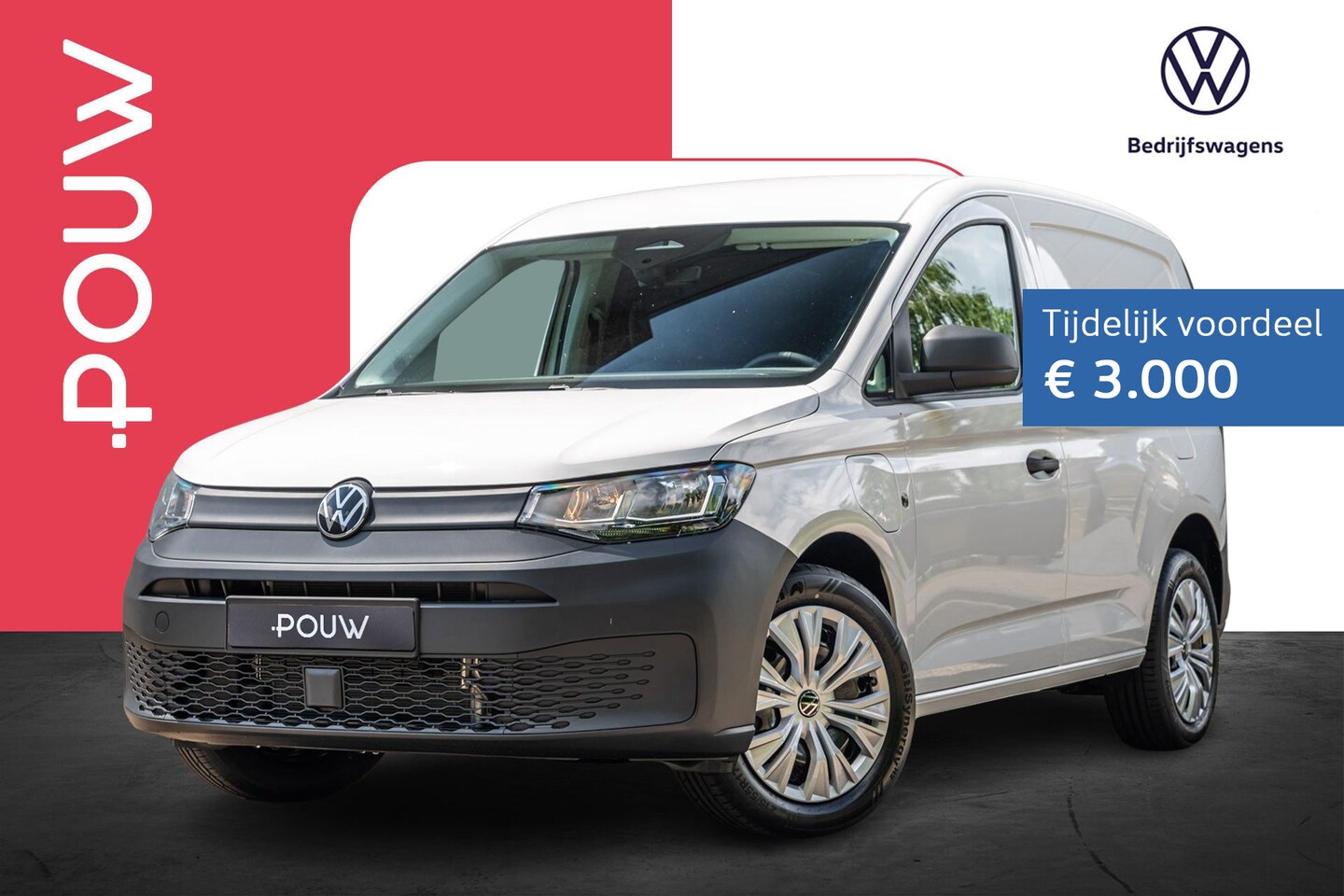 Volkswagen Caddy Cargo - 1.5 TSI 150pk DSG eHybrid | Cruise Control | Parkeersensoren - AutoWereld.nl