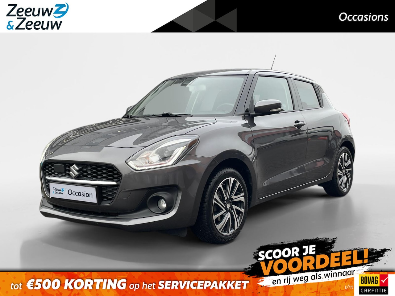 Suzuki Swift - 1.2 Style Smart Hybrid | Navigatie| Stoelverwarming| keyless entry| Climate control| Adapt - AutoWereld.nl