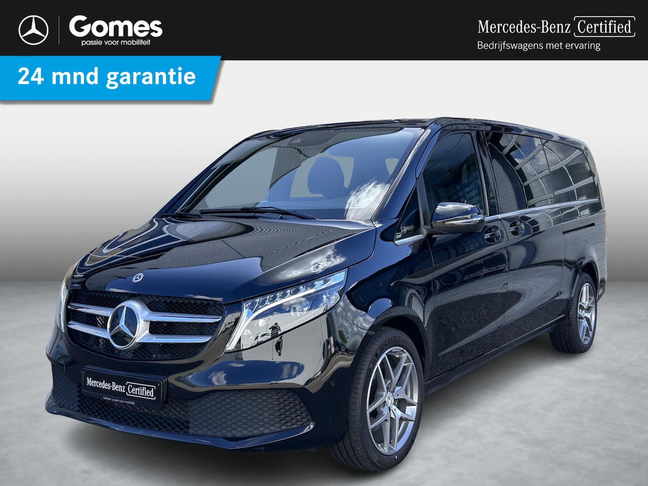 Mercedes-Benz V-klasse - 300d L3 Avantgarde Dubbele cabine | Stoelverwarming | Navigatie | Elektrische Schuifdeuren - AutoWereld.nl