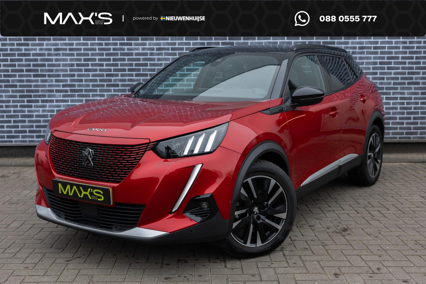 Peugeot e-2008 - EV GT 50 kWh | Achteruitrijcamera | Parkeersensoren | Navigatie | Apple Carplay | Android - AutoWereld.nl