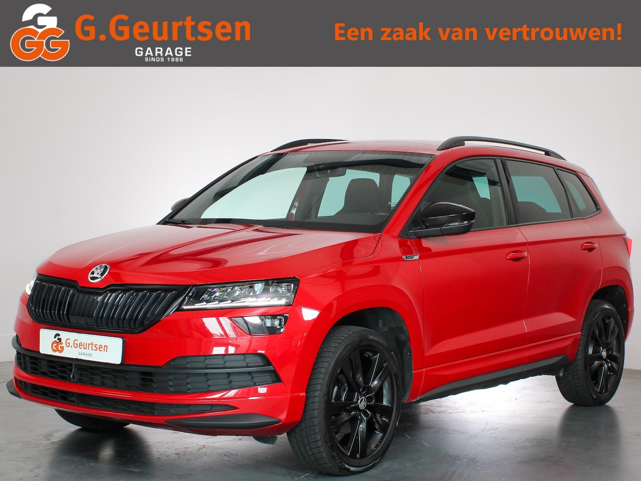 Skoda Karoq - 1.5 TSI ACT Sportline Business Sportstoelen, Cruise Control, Bluetooth, Apple CarPlay/Andr - AutoWereld.nl