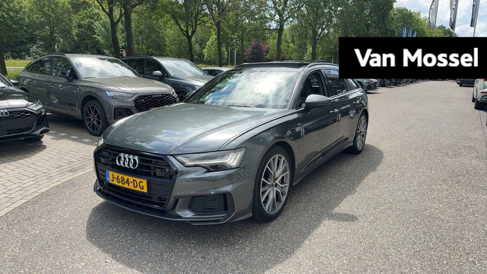 Audi A6 Avant - 55 TFSI quattro Design Pro Line Plus 340 PK | S-line | Panoramadak | Luchtvering | Vierwie - AutoWereld.nl