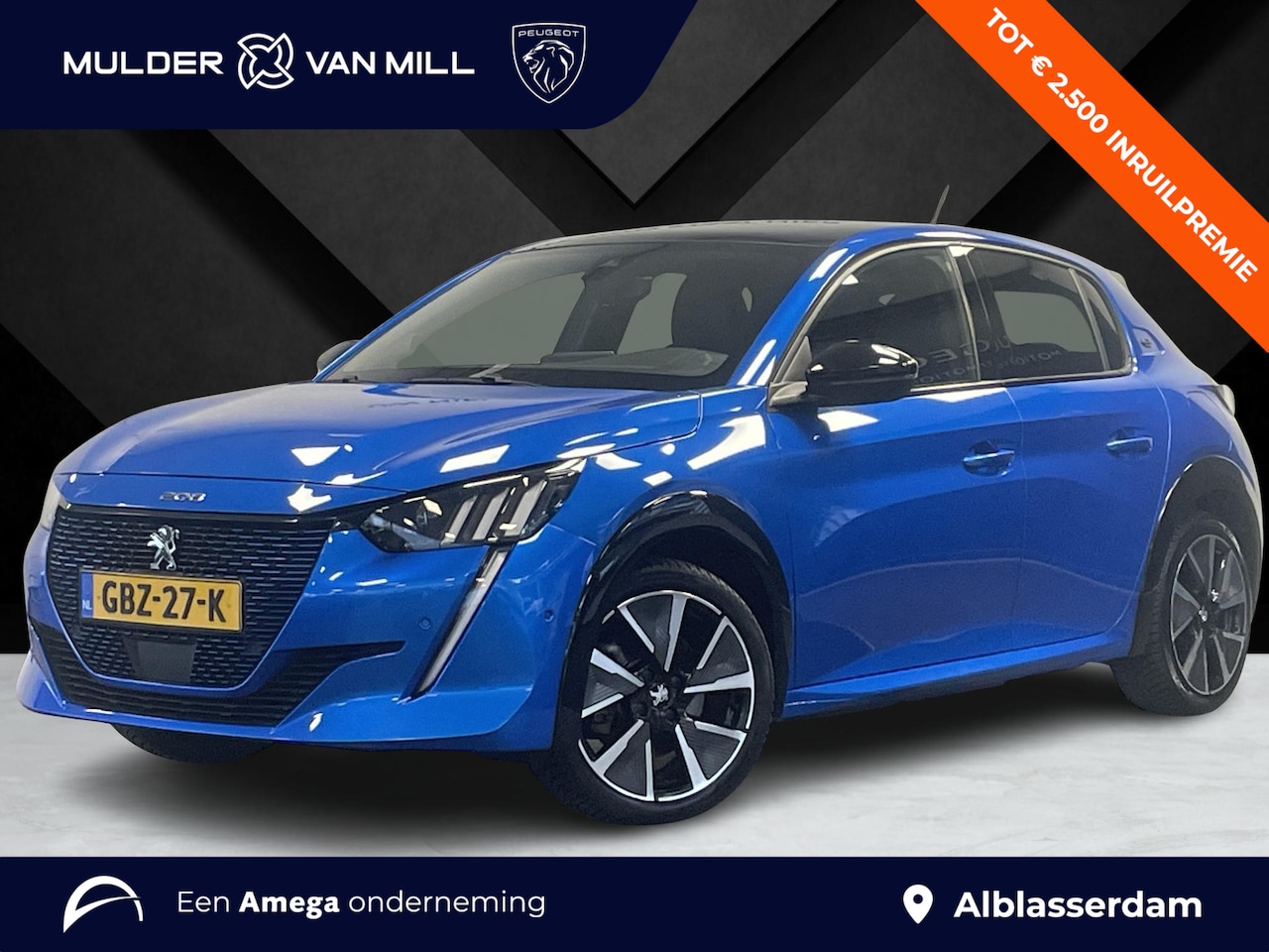 Peugeot e-208 - GT EV 3-FASEN 50kWh 136pk | PANODAK | STOELVERW. | DODEHOEKBEW. | WARMTEPOMP | CAMERA | NA - AutoWereld.nl