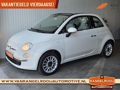 Fiat 500 C - 1.2 Sport, open dak, airco, half leer, 15" lmv