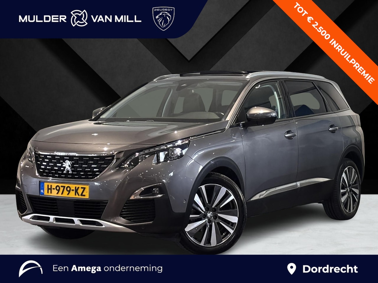 Peugeot 5008 - Blue Lease Allure Premium 1.2 Turbo 130pk EAT8 | SCHUIF/KANTELDAK | MEMORY | AGR-STOELEN | - AutoWereld.nl