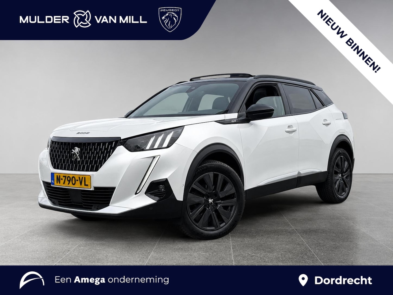 Peugeot 2008 - GT Pack 1.2 Turbo 130pk EAT8 | SCHUIF/KANTELDAK | DODEHOEKBEW. | ALCANTARA/LEDER | KEYLESS - AutoWereld.nl