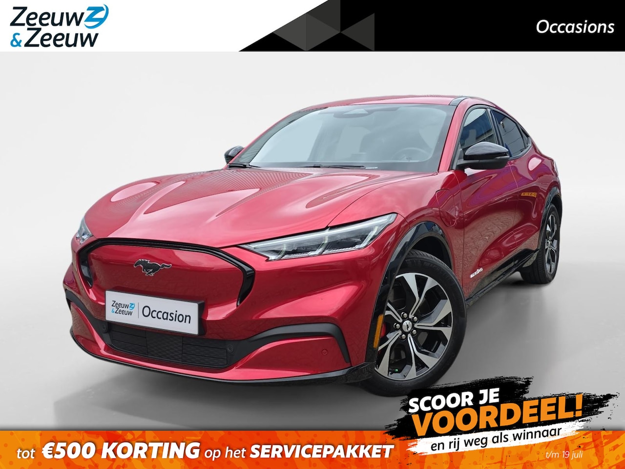 Ford Mustang Mach-E - AWD 75 kWh | Dealer onderhouden! | Achteruitrijcamera | Dodehoek detectie | Premium Sound - AutoWereld.nl