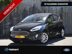 Ford Fiesta - Titanium 1.0 EcoBoost 95pk 100% ONDERH. | WINTER-PACK | 16''LM | DODE HOEK | PDC + CAMERA