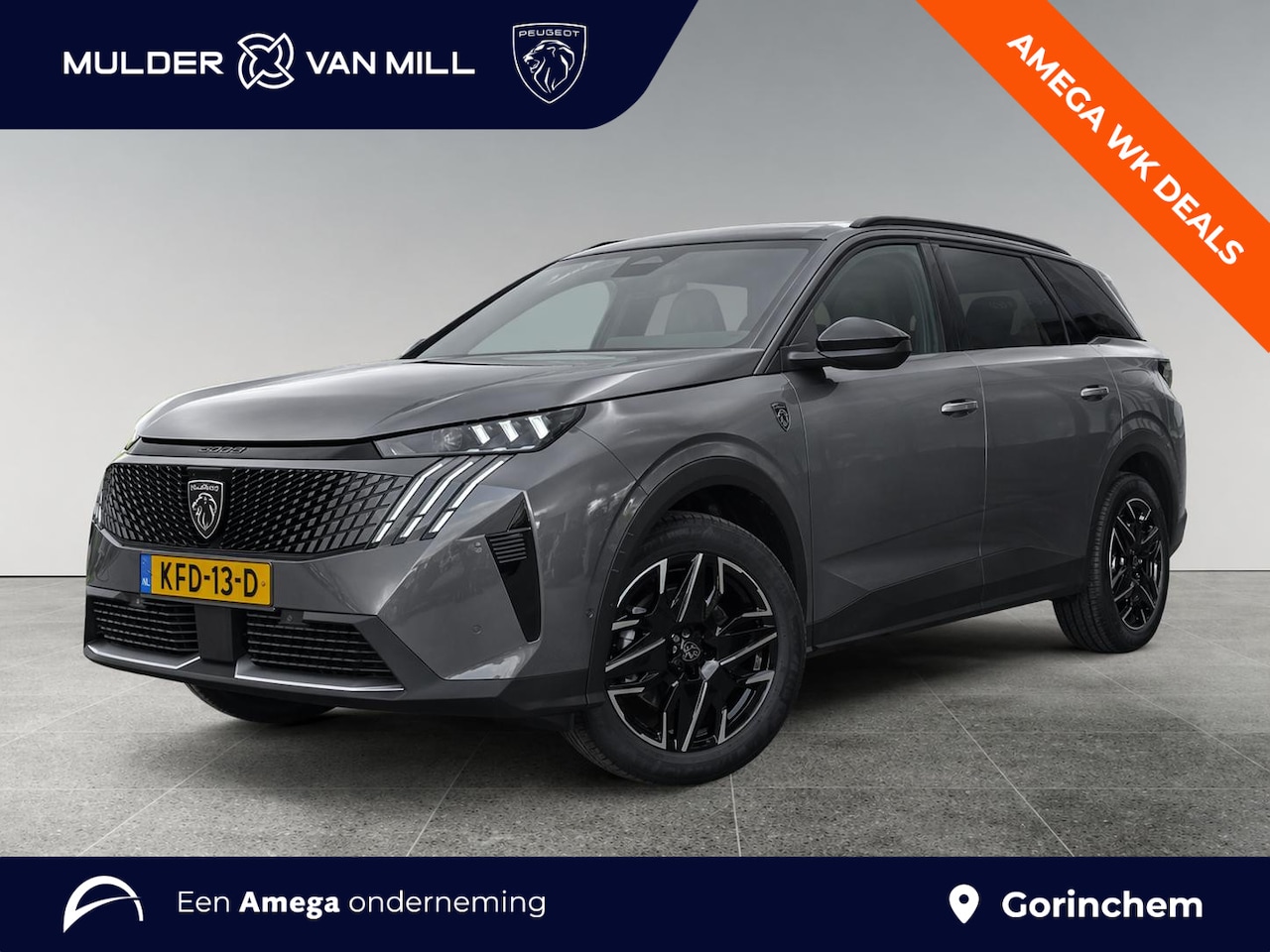 Peugeot 5008 - GT 1.2 Hybrid 145pk | 7-PERSOONS | 360° CAMERA | HALF/LEDER | APPLE CARPLAY / ANDROID AUTO - AutoWereld.nl