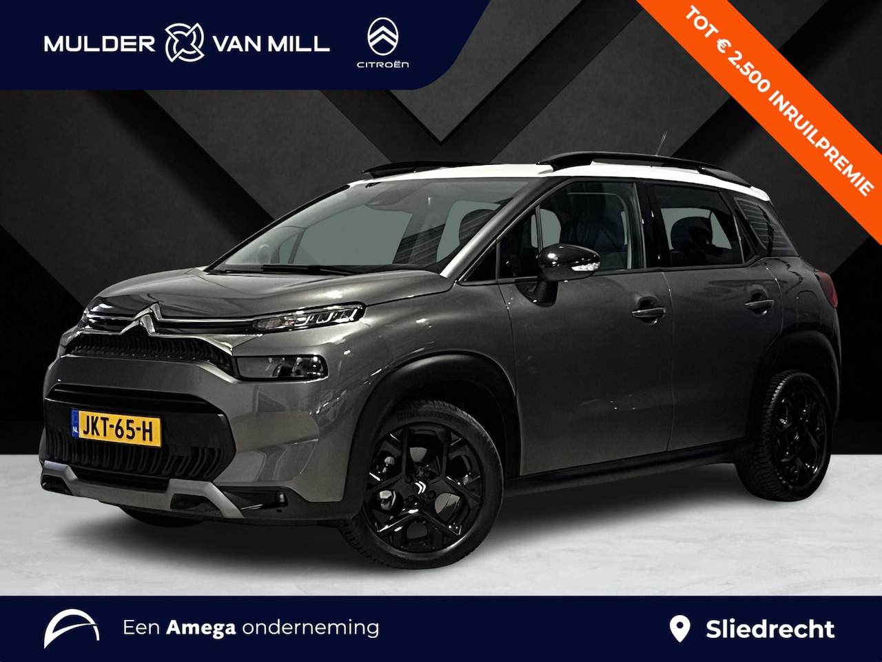 Citroën C3 Aircross - Shine Pack 1.2 Turbo 110pk | LEDER | STOELVERW. | KEYLESS ENTRY | HEAD-UP DISPLAY | 17" LM - AutoWereld.nl
