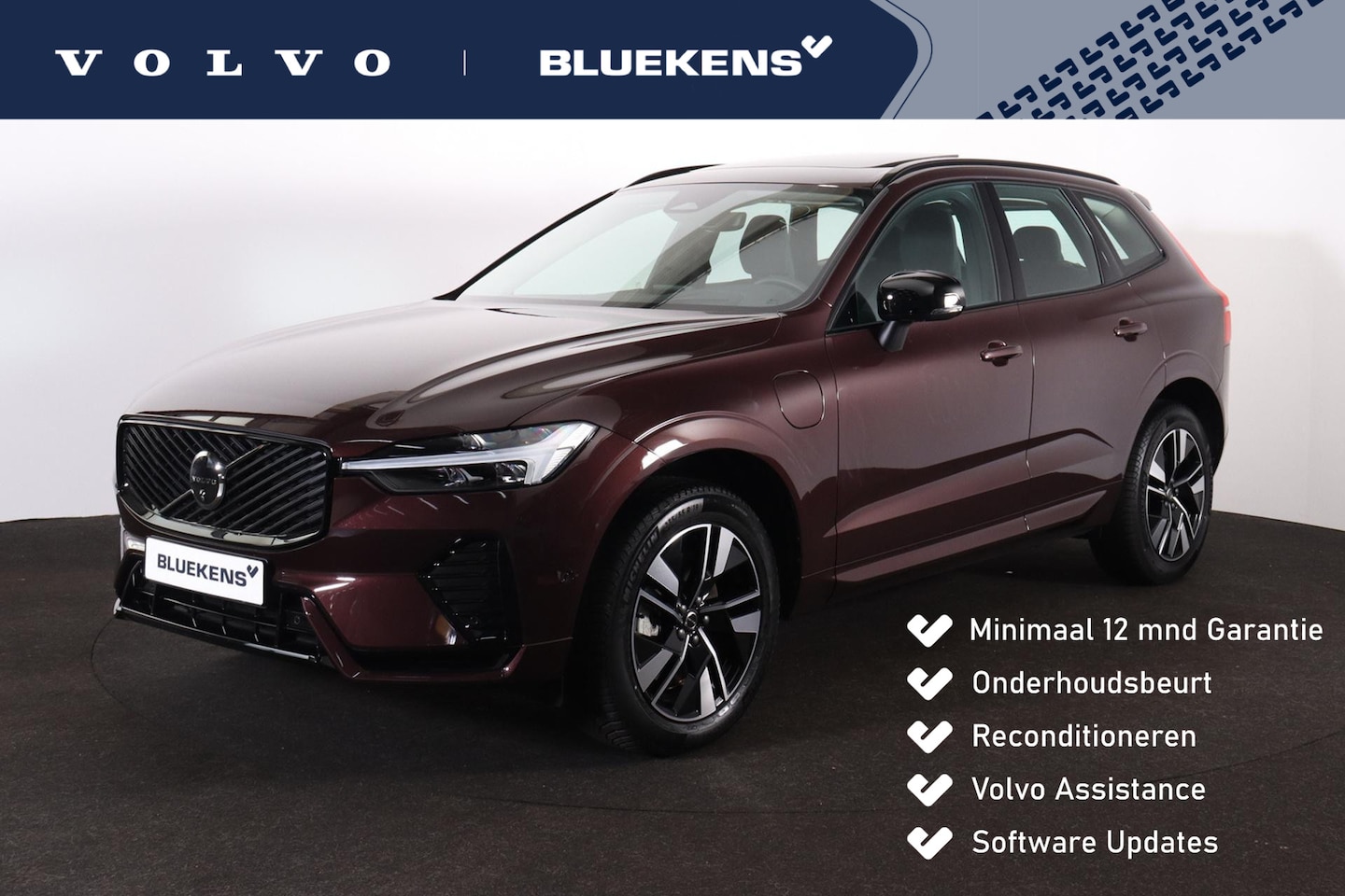 Volvo XC60 - T6 Recharge AWD Plus Dark - Panorama/schuifdak - IntelliSafe Assist & Surround - 360º Came - AutoWereld.nl