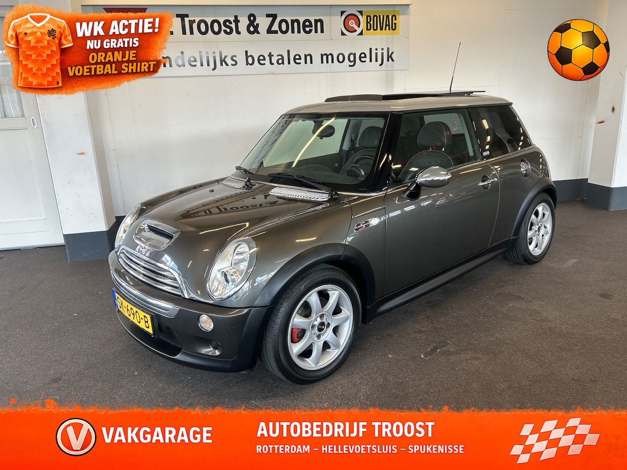 MINI 3-Deurs - 1.6 Cooper S 170PK | Panoramadak | Cruise control | Lederen bekleding | Airco | Stoelverwa - AutoWereld.nl